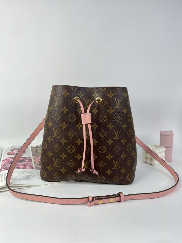 【未使用閒置品】LV NéoNoé MM 粉色 