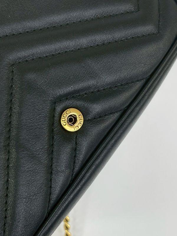 【9成新】GUCCI Marmont 迷你肩背包 