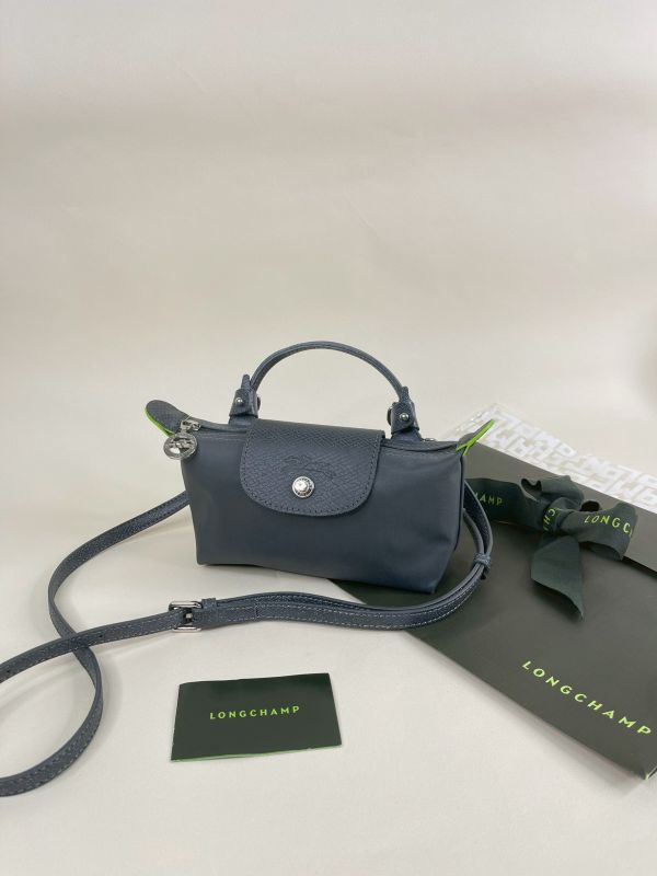 【分期0利率】LONGCHAMP Le Pliage Original 附提把的小袋子【9成新】 