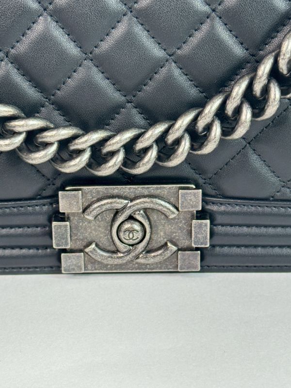 【分期0利率】CHANEL  BOY 25 【95成新】 
