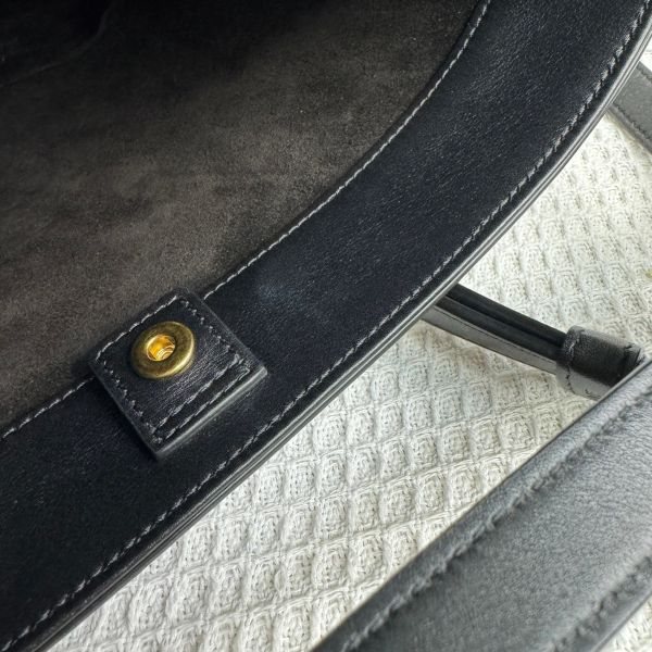 【9成新】【12期0利率】CELINE CUIR TRIOMPHE 小型 BUCKET 水桶包(免費附贈內膽包) 