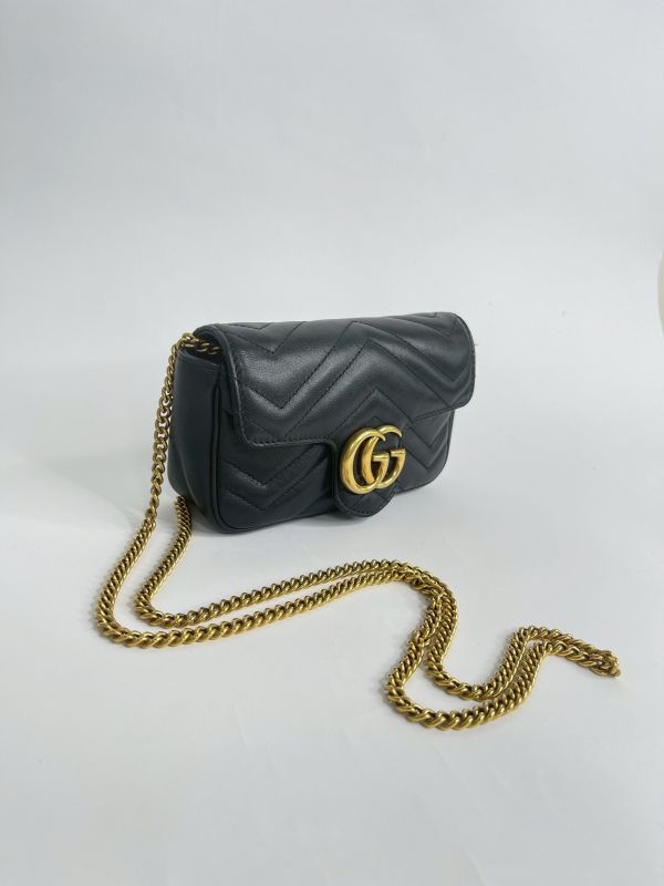 【分期0利率】GUCCI Marmont 迷你肩背包【88成新】 