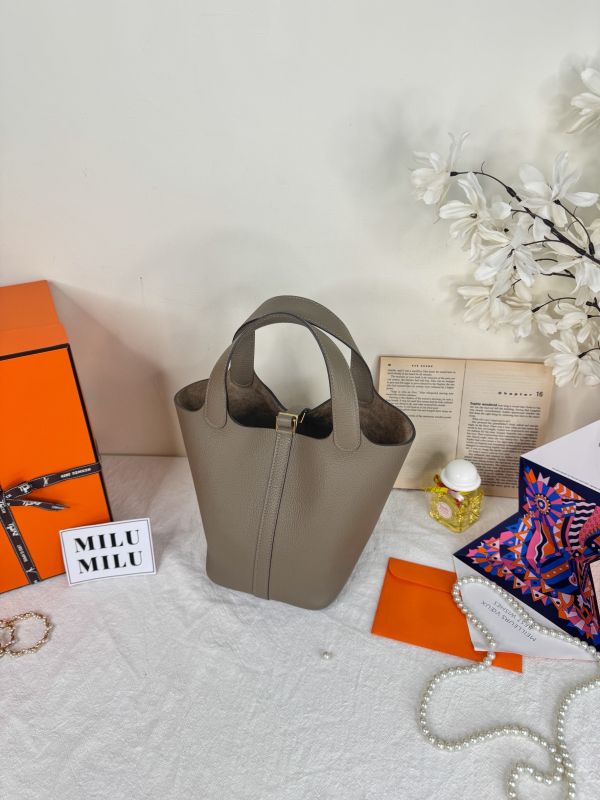 【分期0利率】HERMES PICOTIN 18 【99成新】 
