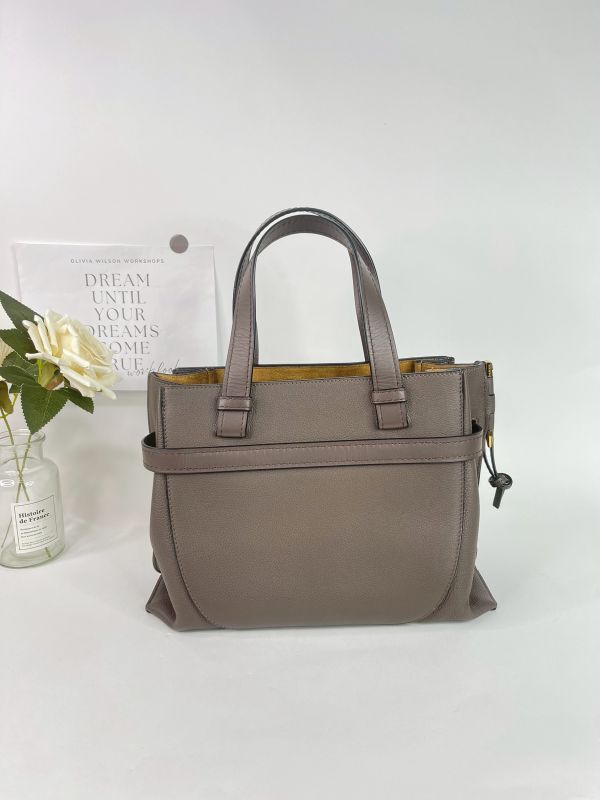 【95成新】LOEWE GATE TOP HANDLE 小牛皮兩用包 