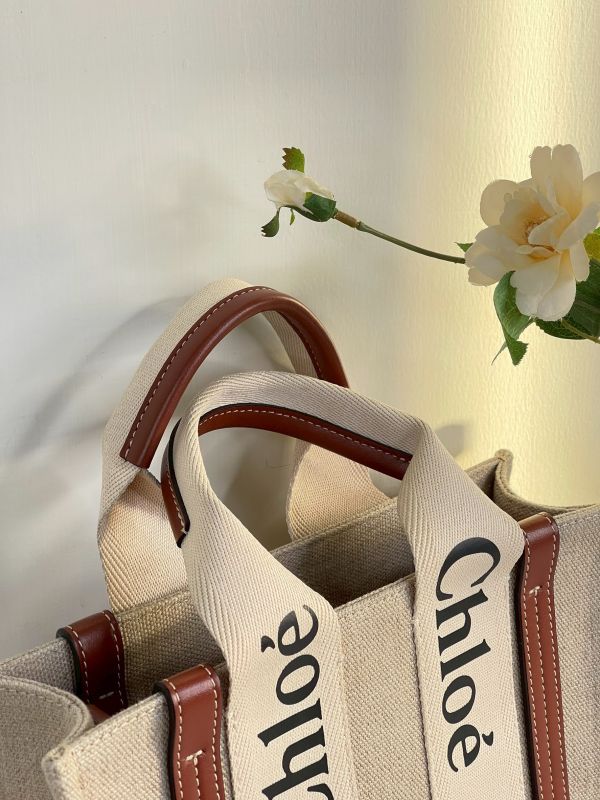 【分期0利率】CHLOE WOODY SMALL 經典棕【9成新】 
