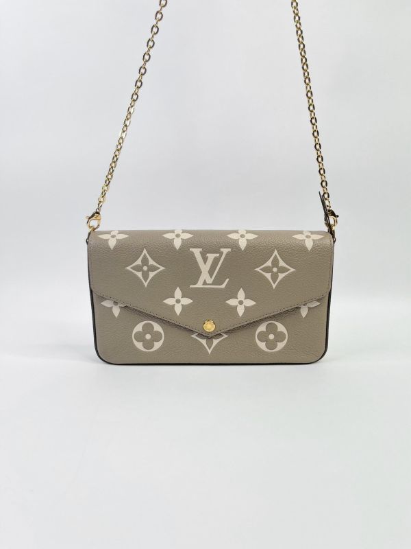 【95成】LV Félicie Pochette 內裡織布 