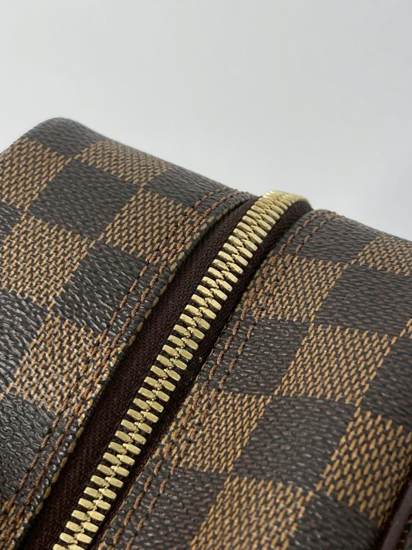 【95成新】LV 棋盤格保齡球包 