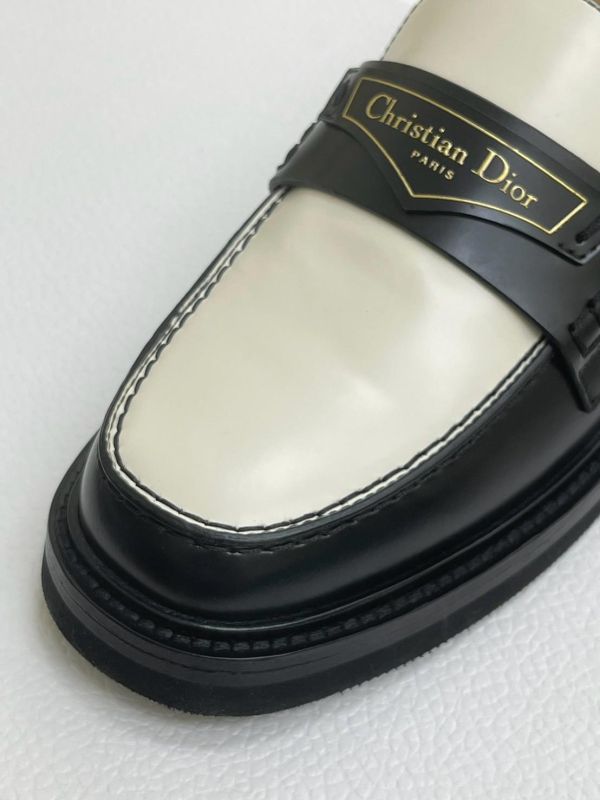 【未使用閒置品】DIOR Christian Dior Boy 撞色樂福鞋 