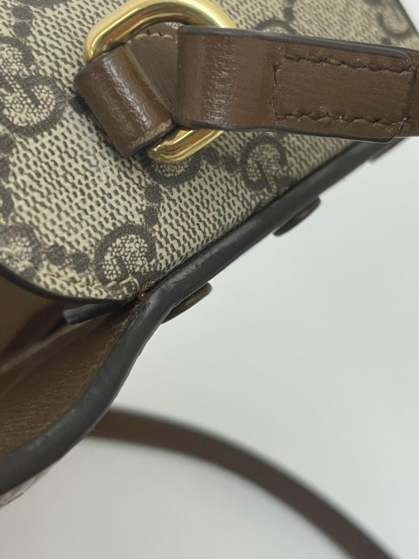 【9成新】Gucci 馬銜扣 1955 迷你包 