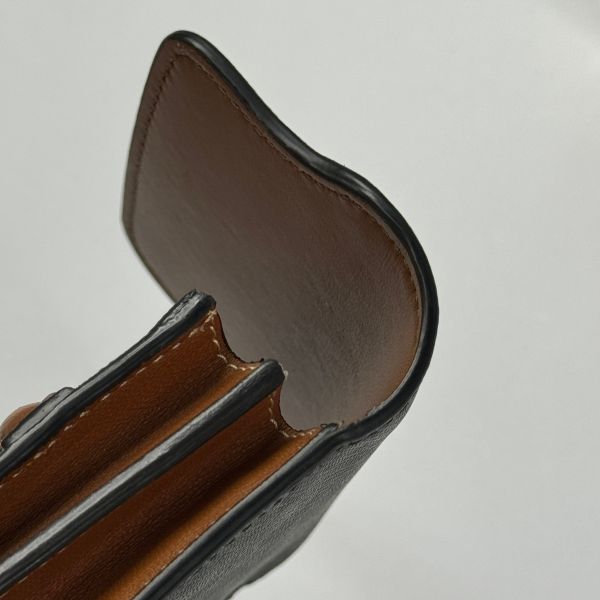 【12期0利率】CELINE 凱旋門翻蓋雙層卡包【9成新】 