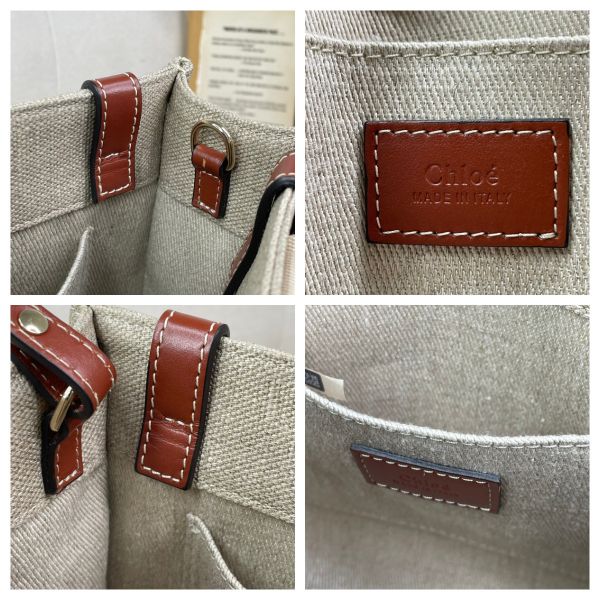 【12期0利率】CHLOE SMALL WOODY TOTE【9成新】 