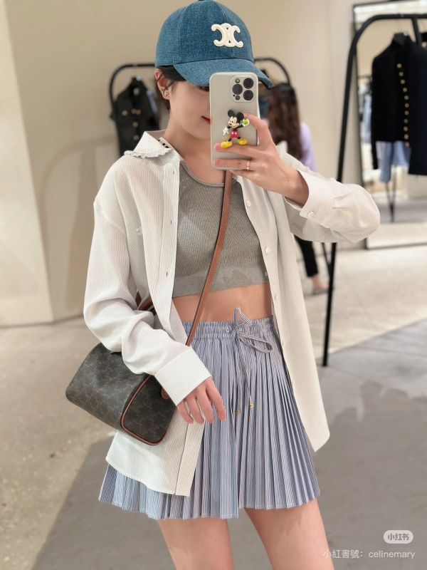 【分期0利率】CELINE 新款凱旋門老花SPEEDY小號【95成新】 