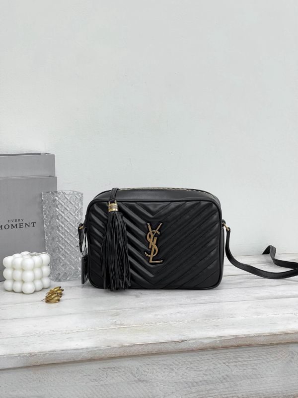 【95成新】YSL LOULOU 山形紋相機包 