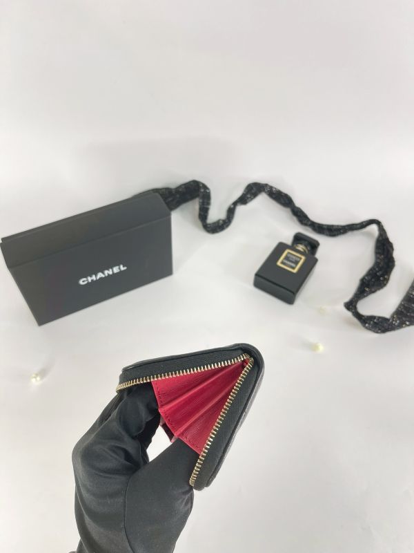 【分期0利率】CHANEL 19 拉鍊零錢包【9成新】 