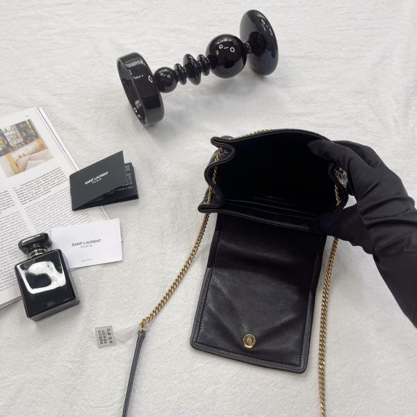 【12期0利率】YSL NOLITA 迷你鍊包【23年台灣購證】【99成新】 