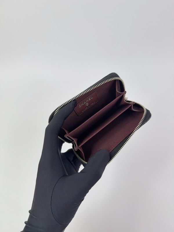 【99成新】CHANEL 拉鍊零錢包 