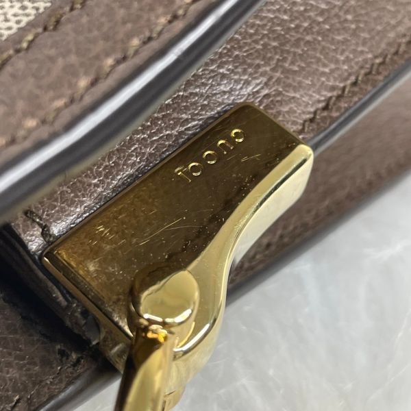 【9成新】【12期0利率】GUCCI OPHIDIA GG磁扣肩背鍊包 26公分 