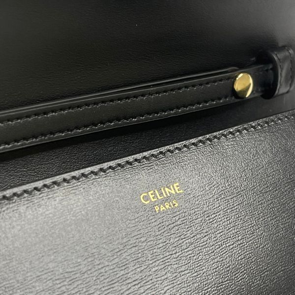 【12期0利率】CELINE MARGO 亮澤牛皮革WOC【台灣購證】【全新閒置】 