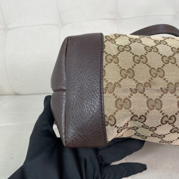 【12期0利率】GUCCI 老款滿版雙G帆布托特包【85新】 