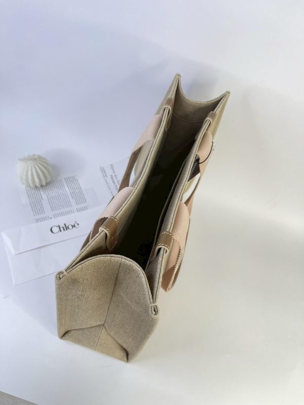 【95成新】Chloé 中號Woody Tote Bag 刺繡款 