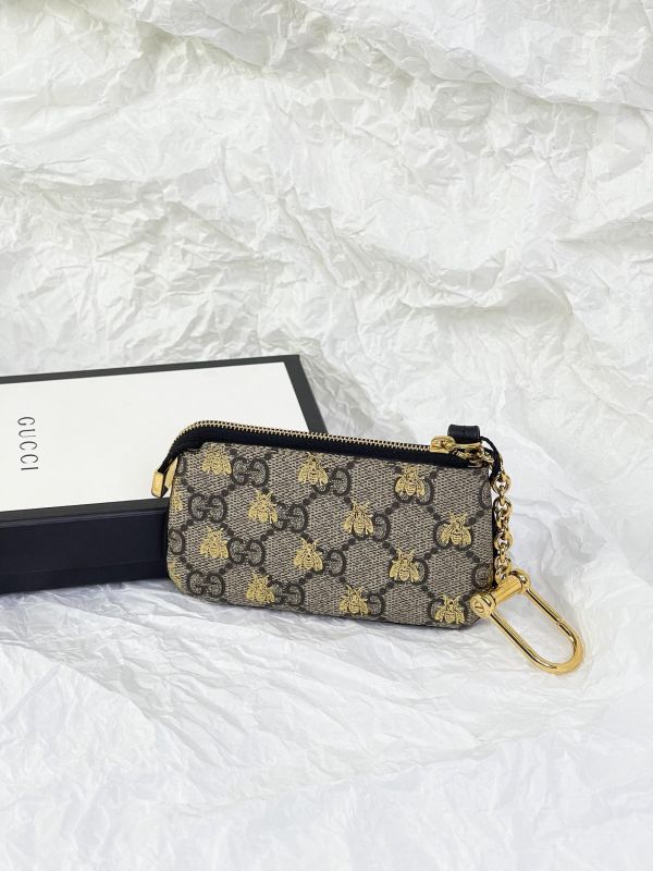 【95成新】GUCCI 一字拉鍊零錢包 