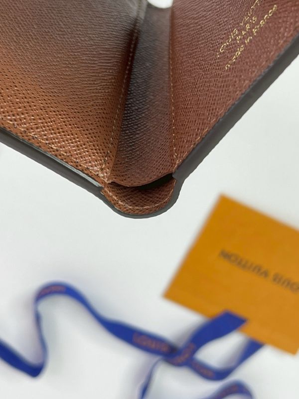 【分期0利率】 LV VICTORINE 老花三折短夾【95成新】