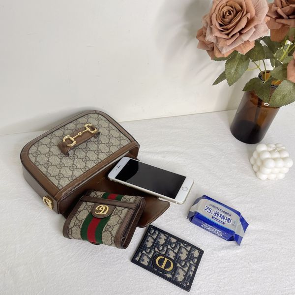 【12期0利率】GUCCI Horsebit 1955 MINI【台灣購證】【95成新】 