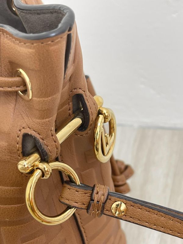 【95成新】FENDI Mon Treso 水桶包 
