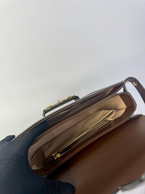 【95成新】GUCCI Horsebit 1955 中號肩揹袋 