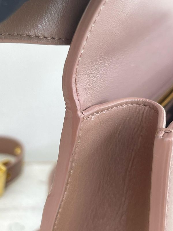 【9成新】DIOR 30 MONTAIGNE 中號 乾燥玫瑰粉 