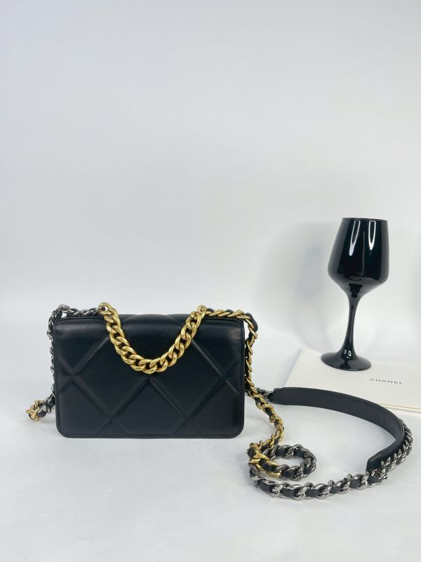 【95成新】CHANEL 19 WOC 