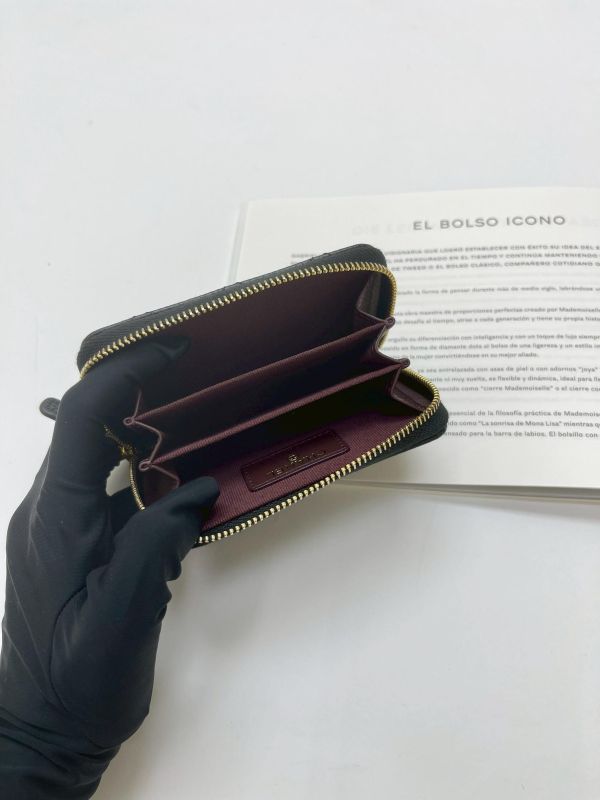 【閒置新品】CHANEL COCO 拉鍊零錢卡包 