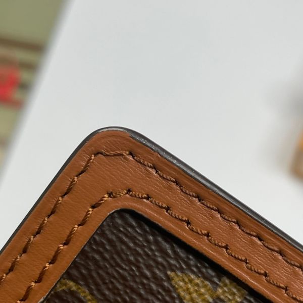 【12期0利率】LV Dauphine 鏈帶錢包【23年8月台灣購證】【95成新】 