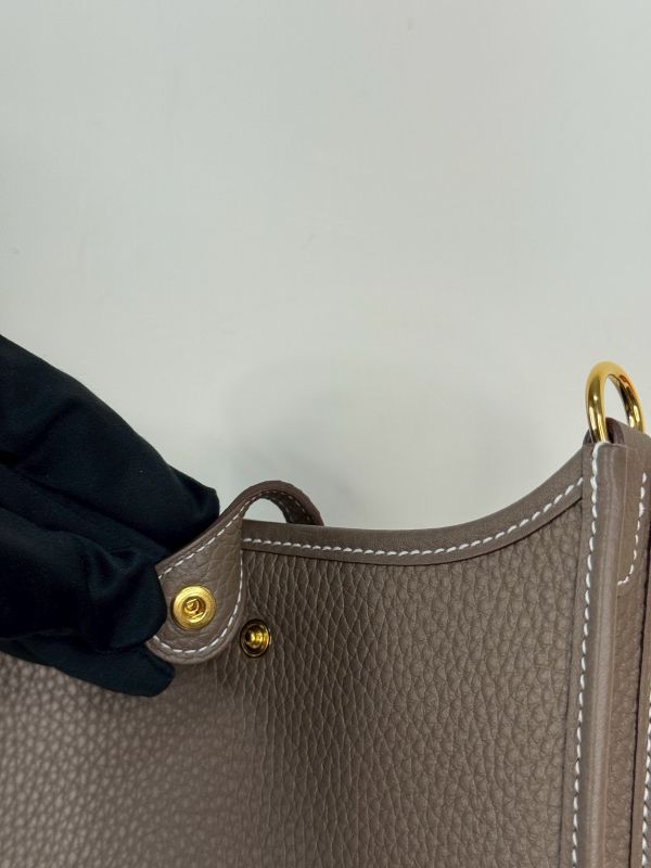 【分期0利率】HERMES Evelyne mini 大象灰【未使用閒置品】 