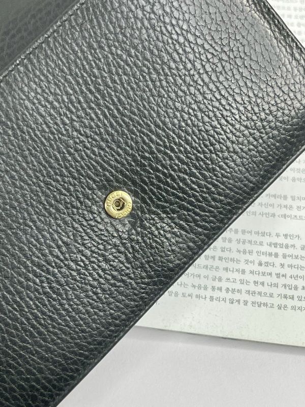 【分期0利率】GUCCI 荔枝皮雙G WOC【85成新】