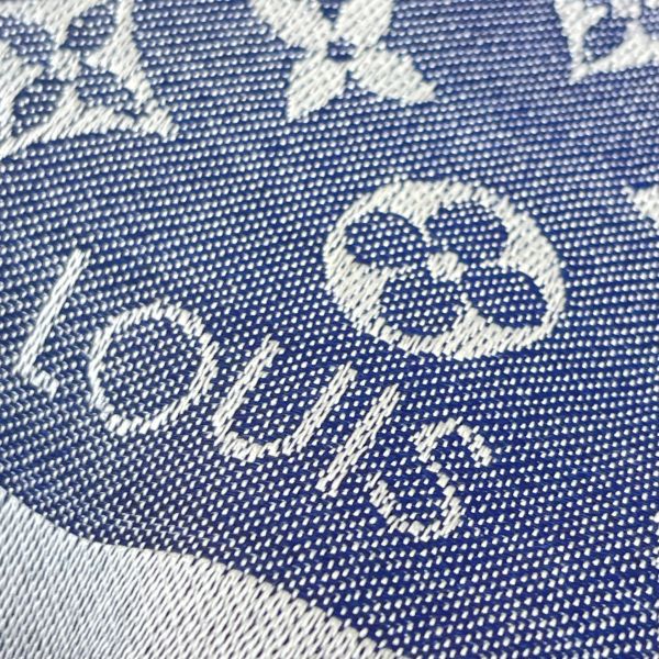 【12期0利率】LV Monogram Denim 披肩【99成新】 