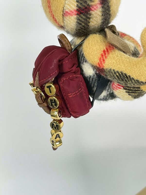 【85成新】BURBERRY 後背泰迪熊吊飾 