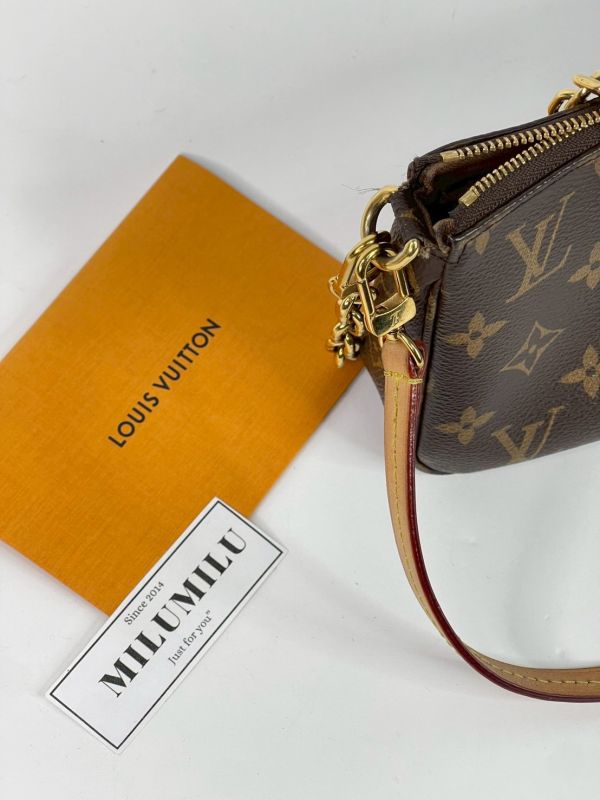 【9成新】LV Pochette Accessoires 大麻將包 