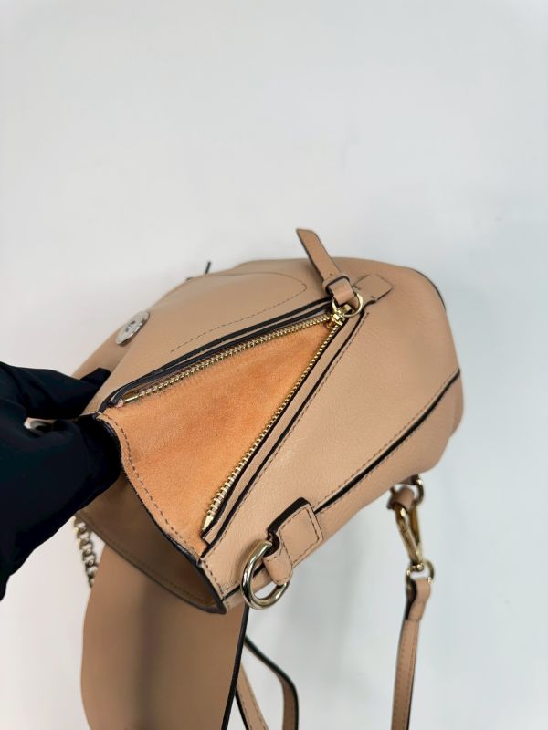 【9成新】CHLOE FAYE 迷你雙肩後背包 