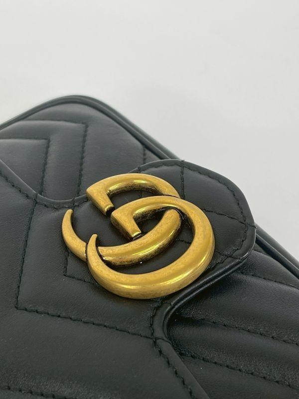 【9成新】GUCCI Marmont 迷你肩背包 