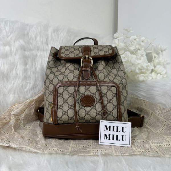 【9.9成新】【12期0利率】GUCCI INTERLOCKING G老花背包674147 