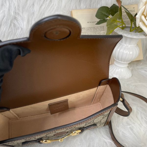 【95成新】【12期0利率】Gucci 馬銜扣 1955 迷你包 
