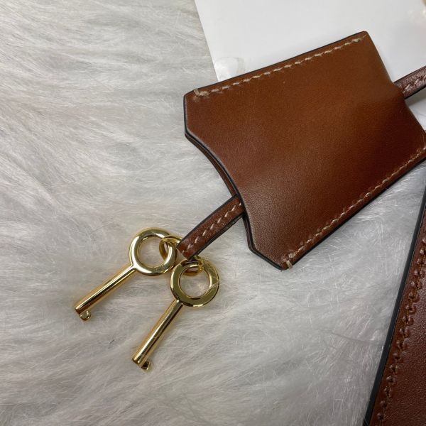 【9成新】【12期0利率】GICCI PADLOCK GG 小型帆布肩揹袋 