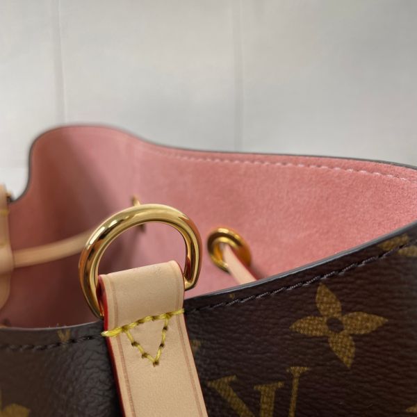 【未用閒置品】【12期0利率】LV NéoNoé復刻編織提把老花水桶包 
