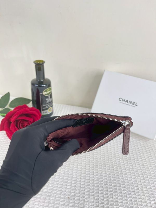 【分期0利率】CHANEL 一字拉鍊零錢包【未使用閒置品】 