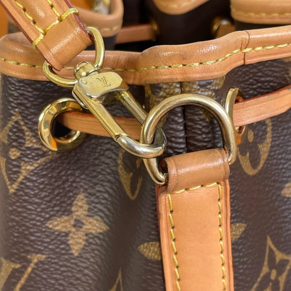 【9成新】【12期0利率】Louis Vuitton LV M40817 NOE BB 經典花紋可斜背小水桶包 