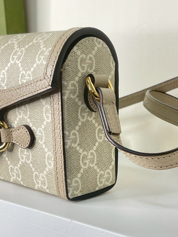 【分期0利率】Gucci 馬銜扣 1955 迷你包【95成新】 