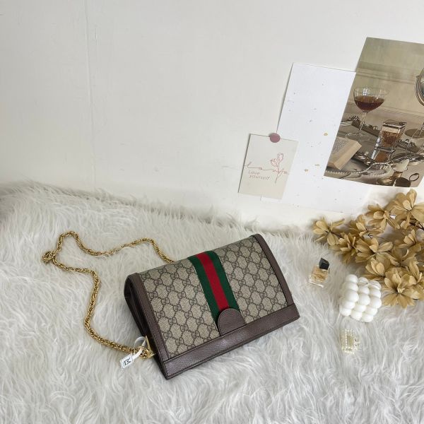 【12期0利率】GUCCI Ophidia小型肩揹袋【95成新】 