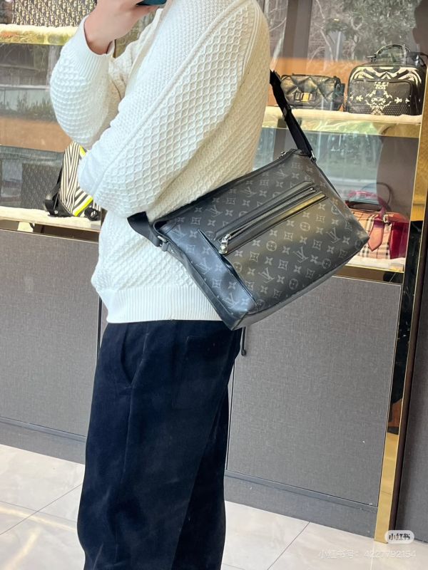 【分期0利率】LV Odyssey 老花斜背郵差包PM【85成新】 