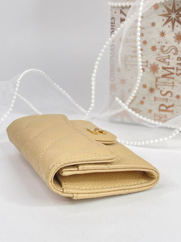 【95成新】CHANEL COCO 牛皮零錢卡包 